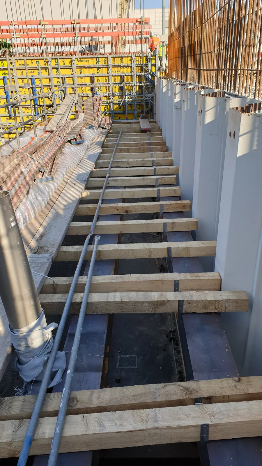 Kernkraftwerk Krümmel – Traggerüstbau